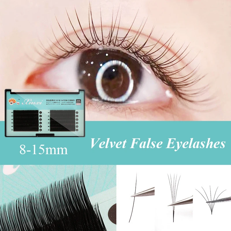 

Super Fine And Soft False Eyelashes Natural Not Easy To Deformation Eyelash Extensions 3D Comfortable YY Shape Volume Lashes