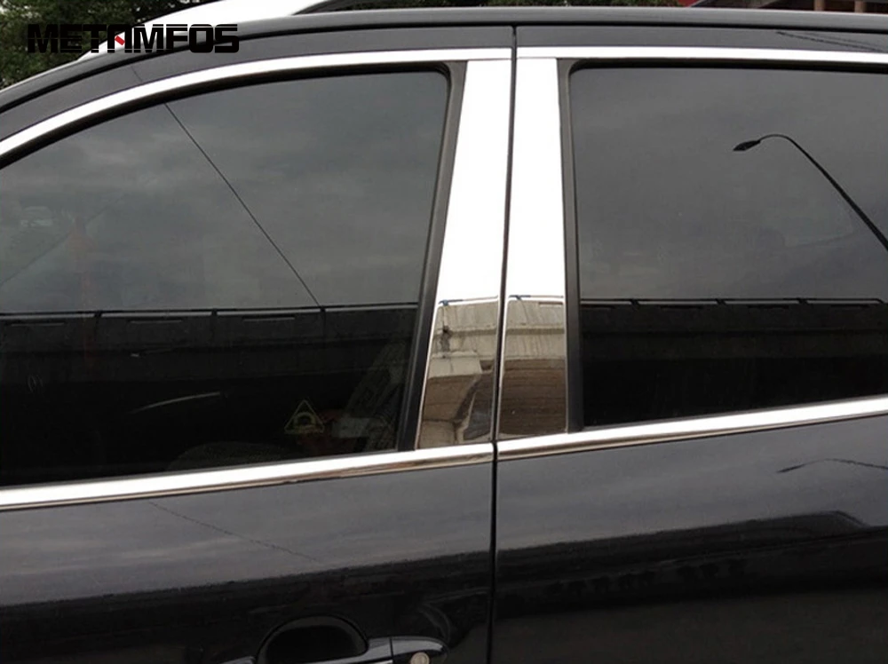 Для Hyundai Santa Fe 2007 2008 2009 2010 2011 2012 полная оконная рама молдинг отделка Декоративная