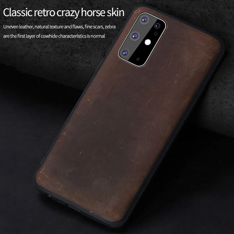 Fashion shockproof Leather case For Samsung s20 ultra plus A50 a30 s7 edge s10e s9 back cover Galaxy Note 10 a8 2018 | Мобильные