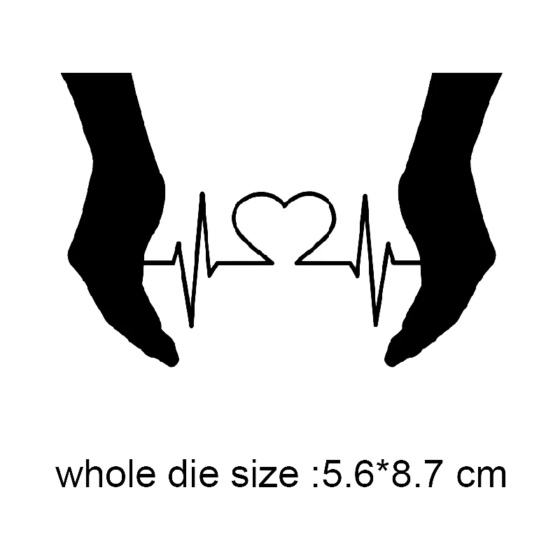 Ручная любовь жесты металлические штампы для рукоделия Скрапбукинг бумажные