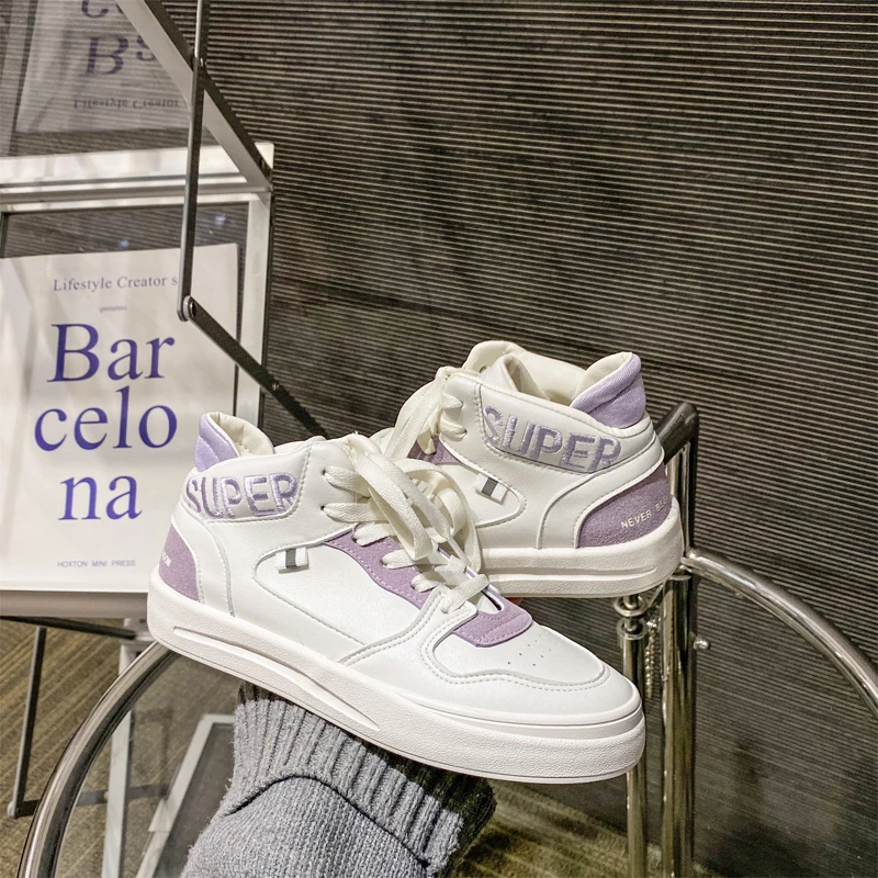 

Spring/Autumn Women Casual Shoes Comfortable Platform Thick Shoes Woman Sneakers Ladies Trainers Chaussure Femme
