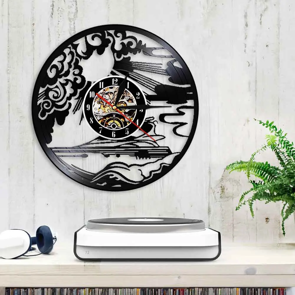 Спортивные часы для парусного спорта яхтсмана настенные современный дизайн