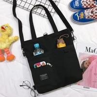 2021 canvas shopping bags women shoulder shopper bags ladies handbag kawaii bags for teacher girls hand bags book bags women