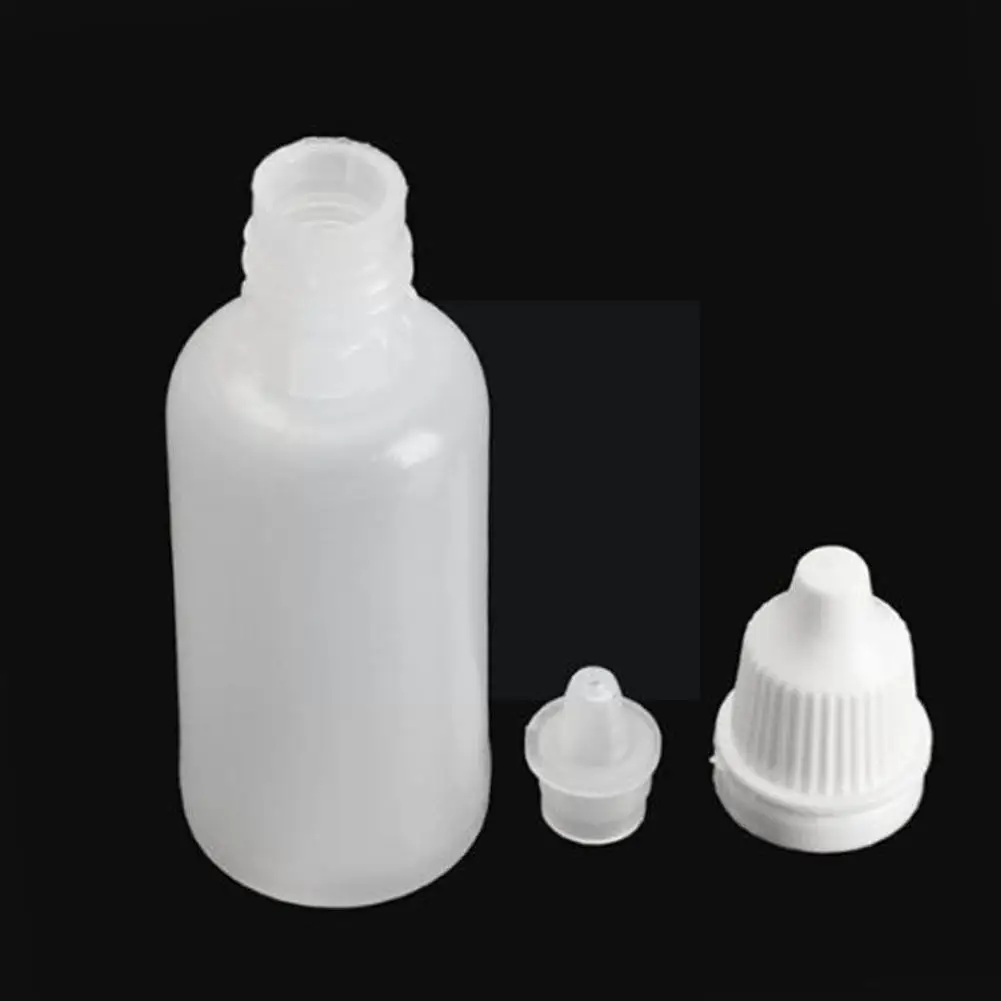

10PCS 30ML Empty Plastic Squeezable Dropper Bottles and Refillable Dropper Beauty cosmetic Liquid Eye products Bottles X0B5