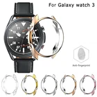 Смарт-часы защитная рамка чехол для Samsung Galaxy часы 3 41 45 мм браслет из нержавеющей стали крышка Анти-Царапины кольцо аксессуар