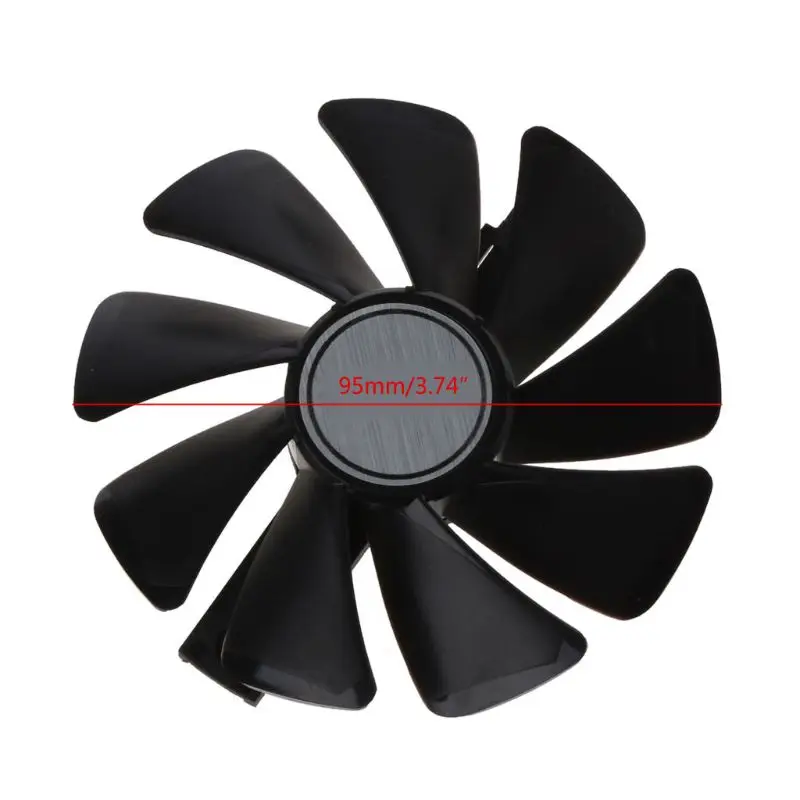 

2Pcs CF1015H12S 12V 0.42A Cooler Fan Graphics Card Fans for RX 580 570 480