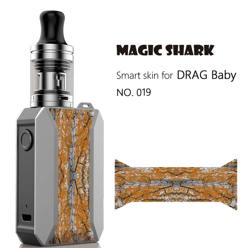 Волшебная Акула 2.5D ухабистый Череп Модный Фиолетовый Красный Дерево Печать