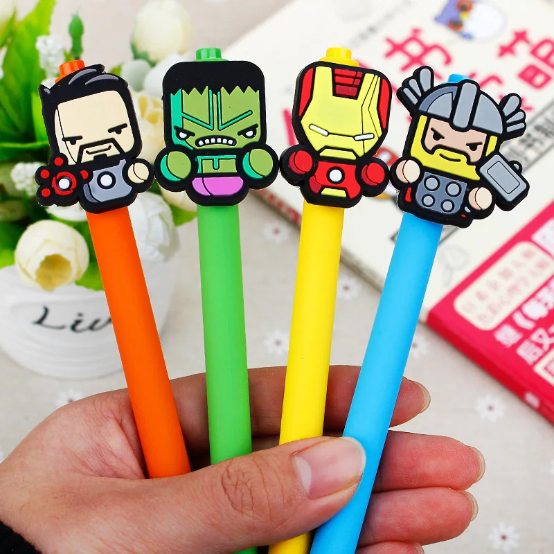 0 5 мм гелевая ручка черного цвета супер герой Железный человек Тони Старк Капитан