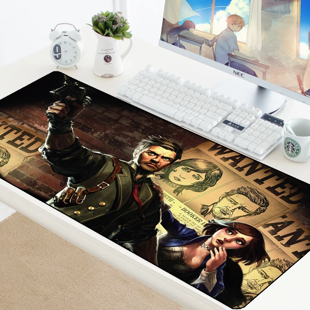 Игровой коврик для мыши Bioshock, коврик для офисной мыши, коврик для настольной мыши, коврик для мыши, ПК, геймера, игровые коврики, игровая клавиатура, аксессуары для компьютера