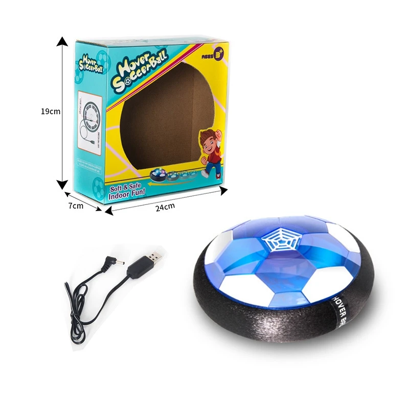 

LED Hover Soccer Ball USB Charging Electric Air Cushion Indoor Luminous Leisure Children's Toy, Suitable for 3-12 Years Old
