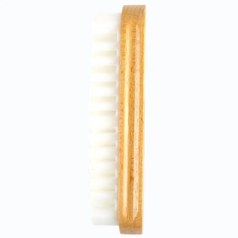 

White Rubber Crepe Shoe Brush Leather Brush For Suede Boots Bags Scrubber Cleaner