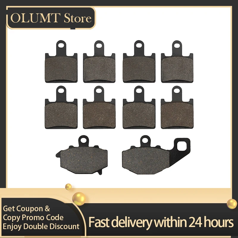 

Motorcycle Front Rear Brake Pads For KAWASAKI Ninja ZX6R ZX600 P R ZX600R Energy 2007 2008 2009 2010 2012 2013 2014 2015 2016