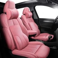 leather pink car seat covers for suzuki swift samurai grand vitara liana 2014 jimny 2000 alto sx4 accessories