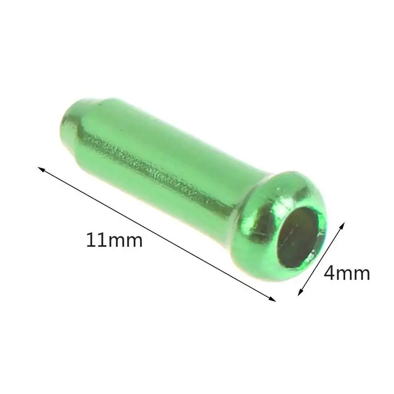 

50 Pcs/set Bicycle Line Pipe Cap Aluminum Alloy Mountain Bike Brake Cable End Cover Brake Transmission Cable Cover