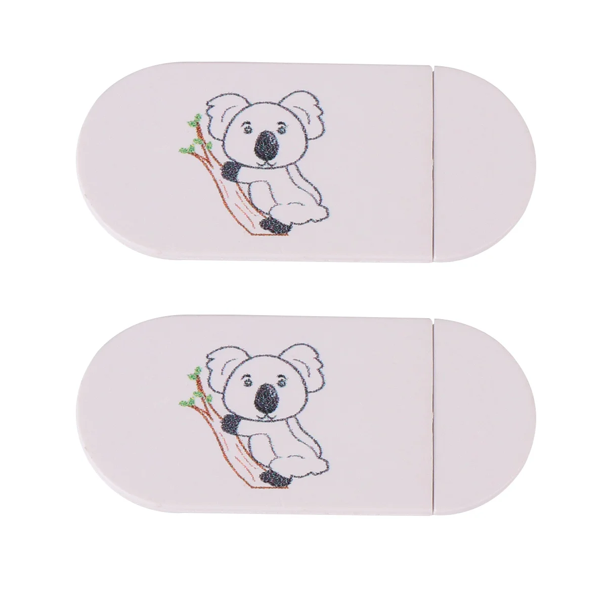 

2 Pieces Webcam Cover Slide for PC Laptop Pattern Anti-peep Privacy Cover