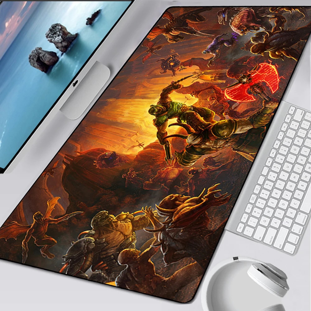 

Большой игровой коврик для мыши, компьютерный офисный коврик для мыши, компьютерный геймерский коврик для мыши, ноутбук, коврик для мыши, ко...