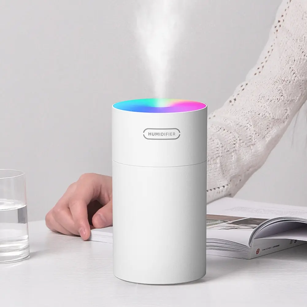 

Portable Air Humidifier 270ml Ultrasonic Aroma Essential Oil Diffuser USB Colorful Cool Mist Purifier Aromatherapy for Car Home