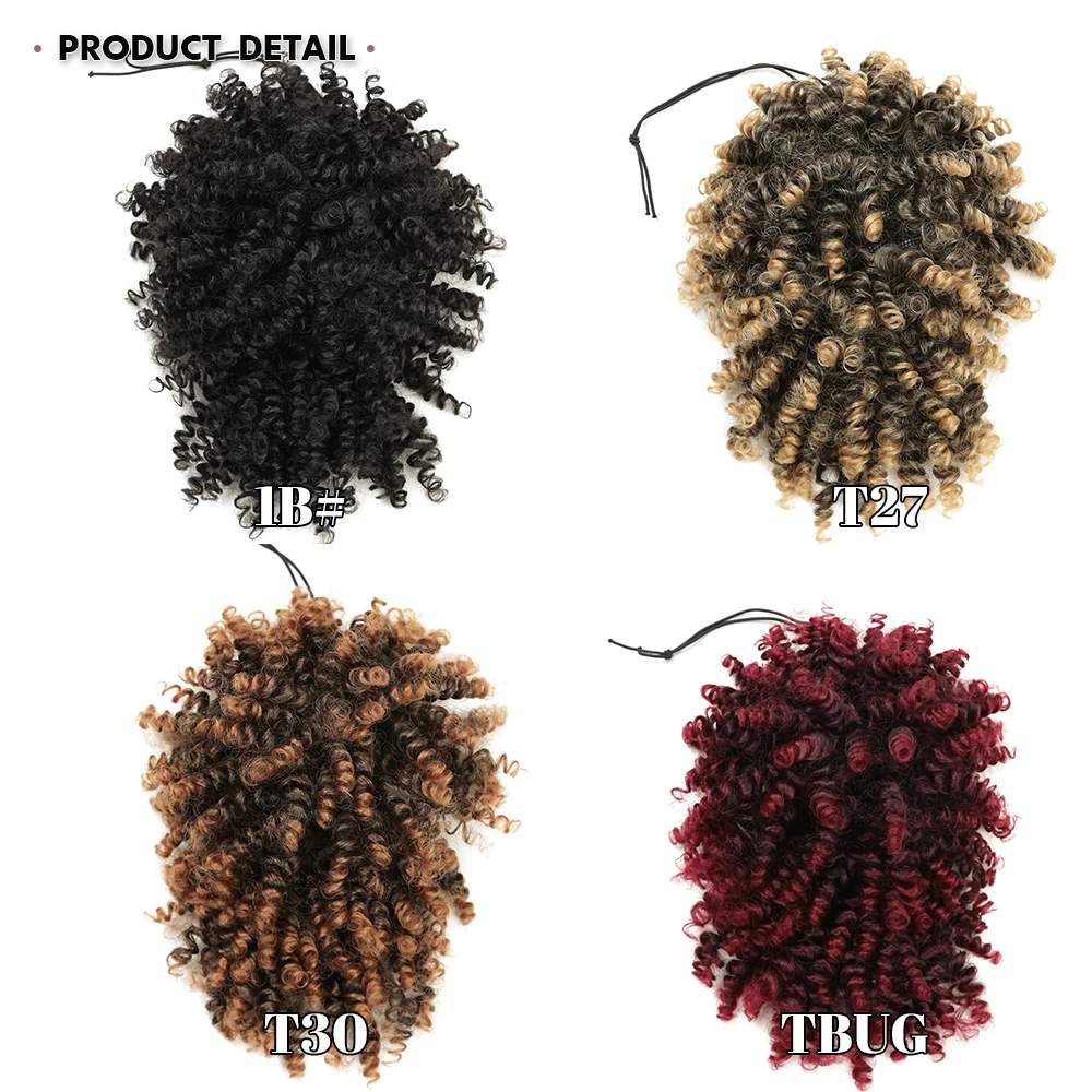 Высокая Пышное Платье на шнурке афро кудрявый вьющиеся синтетические волосы