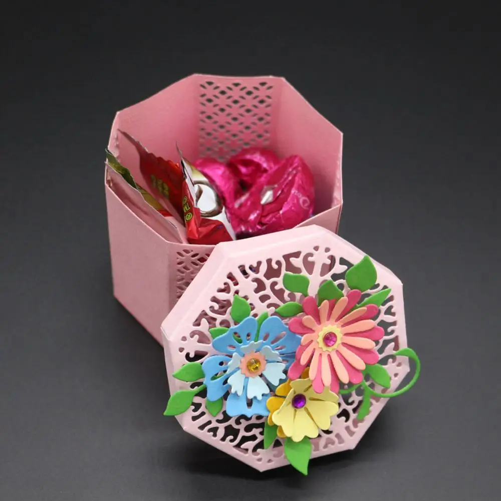 YINISE металлические режущие штампы для трафареты скрапбукинга конфет посылка DIY