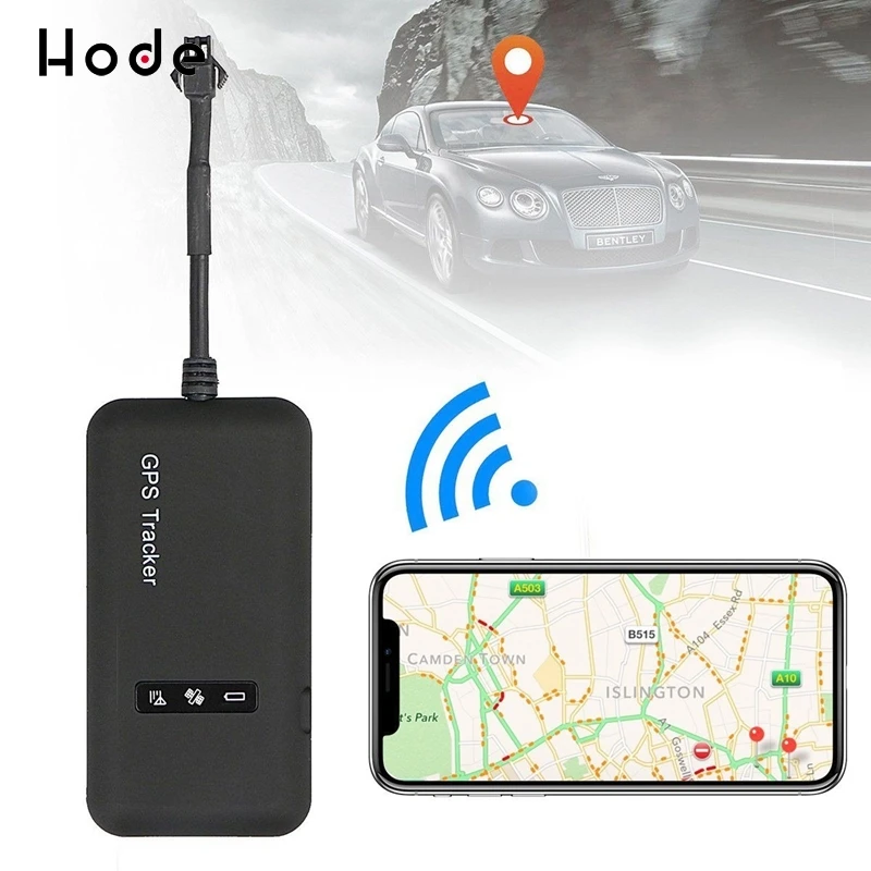 Четырехдиапазонный GPS трекер GT02 GF07 Автомобильная противоугонная система