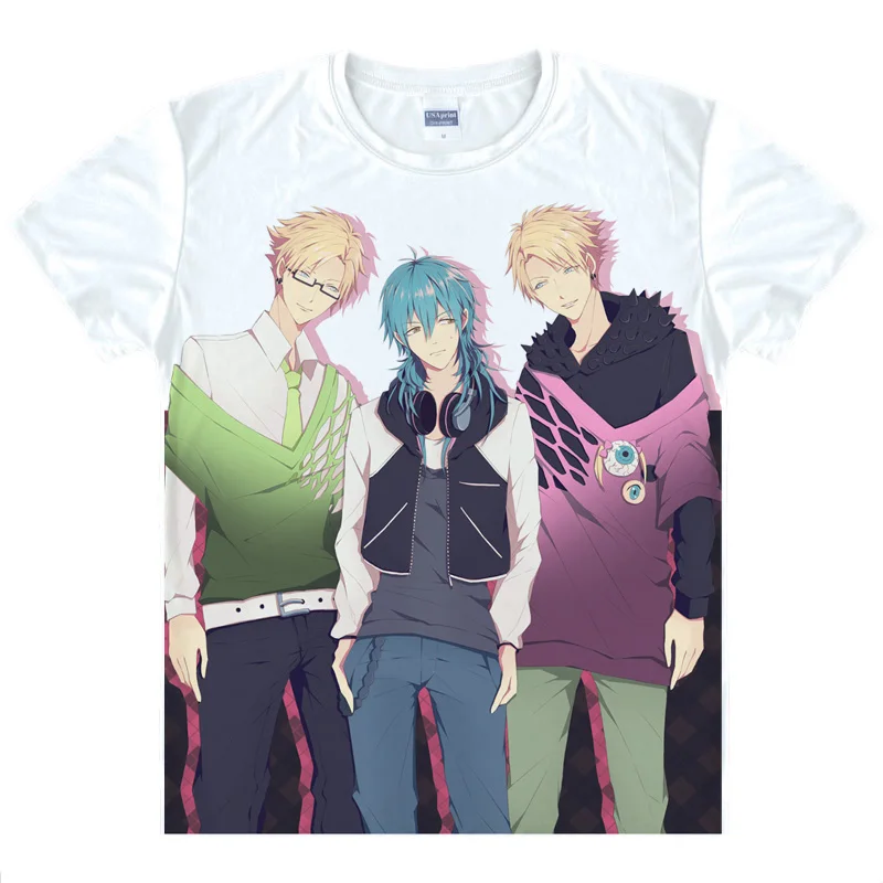 Футболка с принтом из аниме драматическое убийство футболки для косплея Noiz Seragaki
