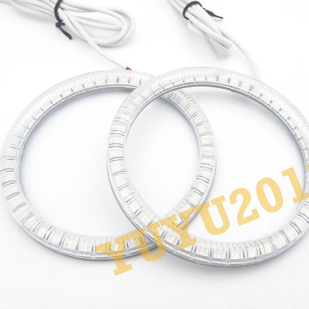 Светодиодные кольца с гало RGB для Yamaha Raptor 700 700R 2006-2020 яркие ангельские глазки