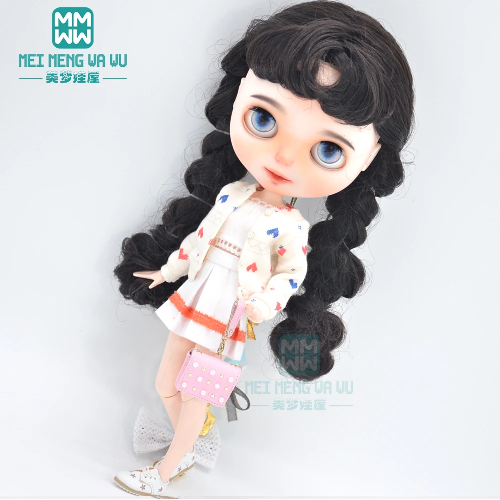 Одежда для куклы Blyth модный свитер из трех частей Azone OB23 OB24 1/6 аксессуары кукол |