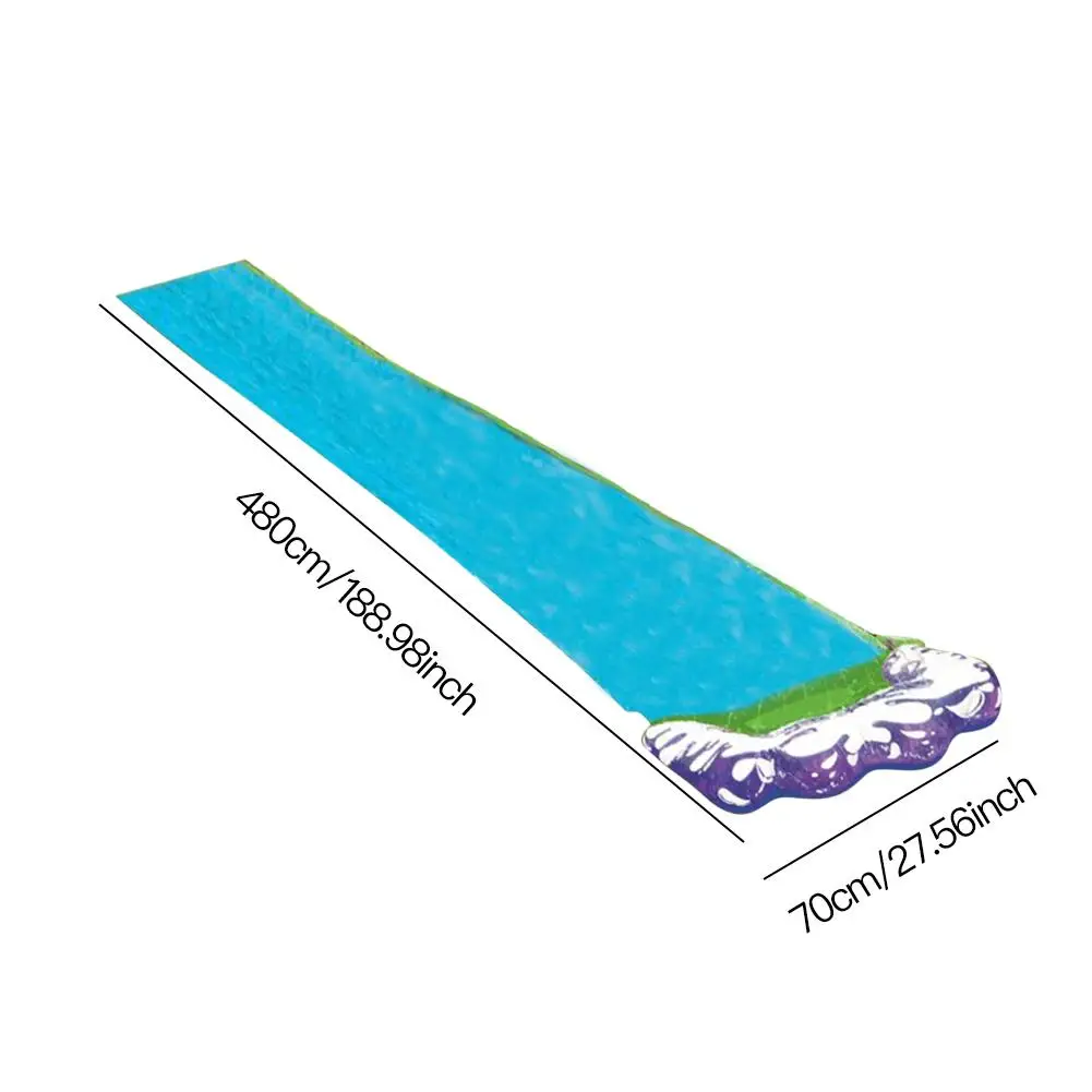 

Outdoor Backyard Water Slide for Kids Adults Garden individual Water Slides Mat Inflatable Surfboard Summer Spray Water Toys