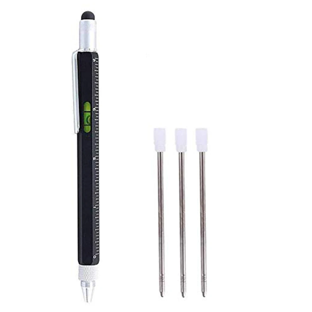 

Metal Hexagonal Long Rod Tool Pen Multifunction Pen Ballpoint Pen Oily Pen Screwdriver Tool Pen Scale Pingyi Pen Office Supplies