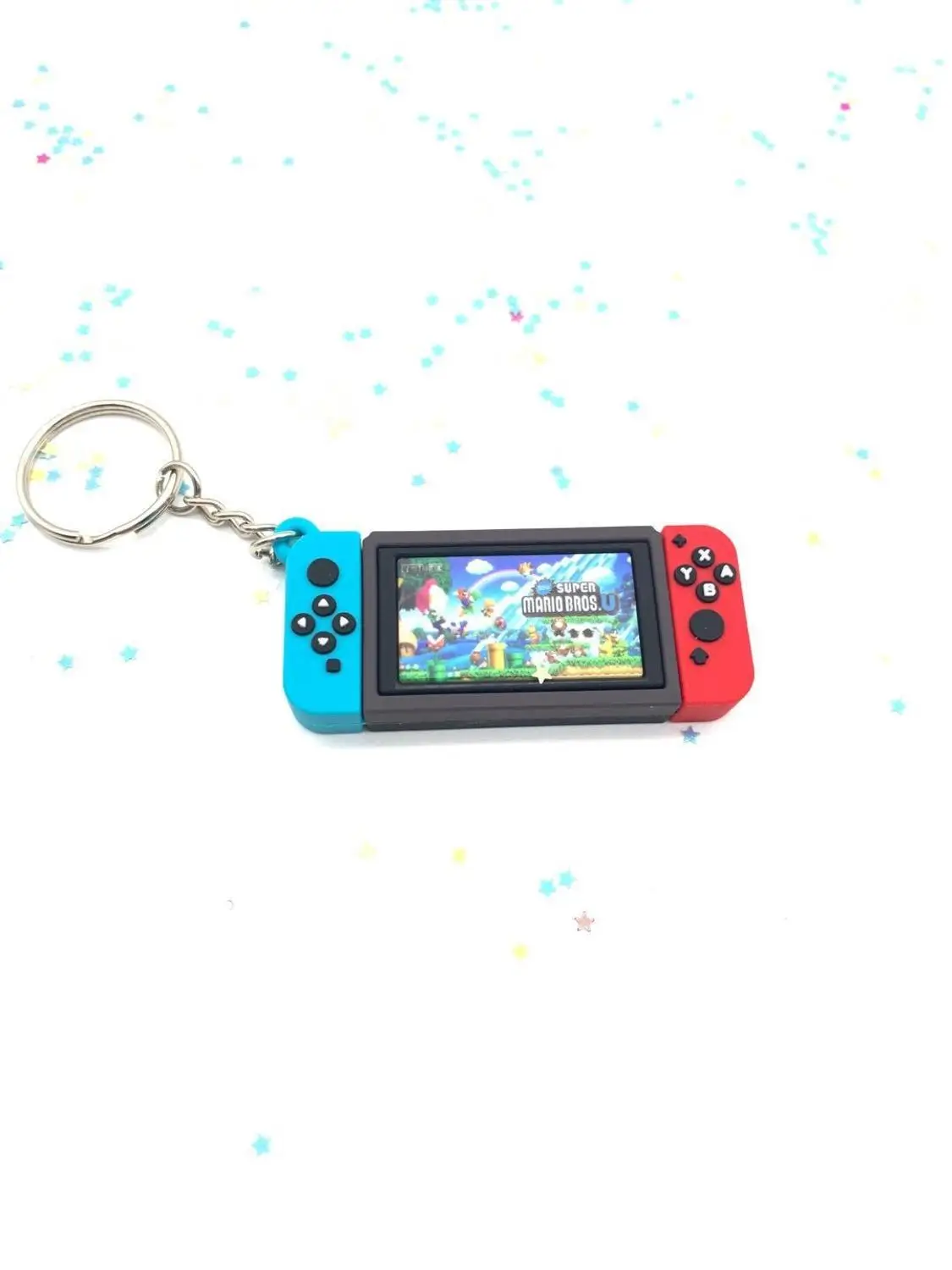 Брелок для ключей Nintendo Switch 6 видов брелок-подвеска из мягкой резины ПВХ |