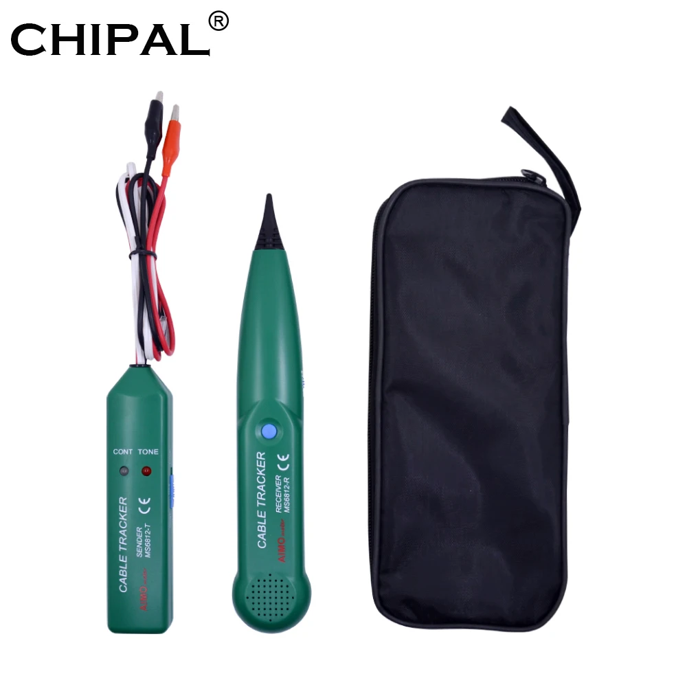 CHIPAL профессиональный тестер сетевого кабеля AIMO MS6812 LAN Тестер телефонного провода