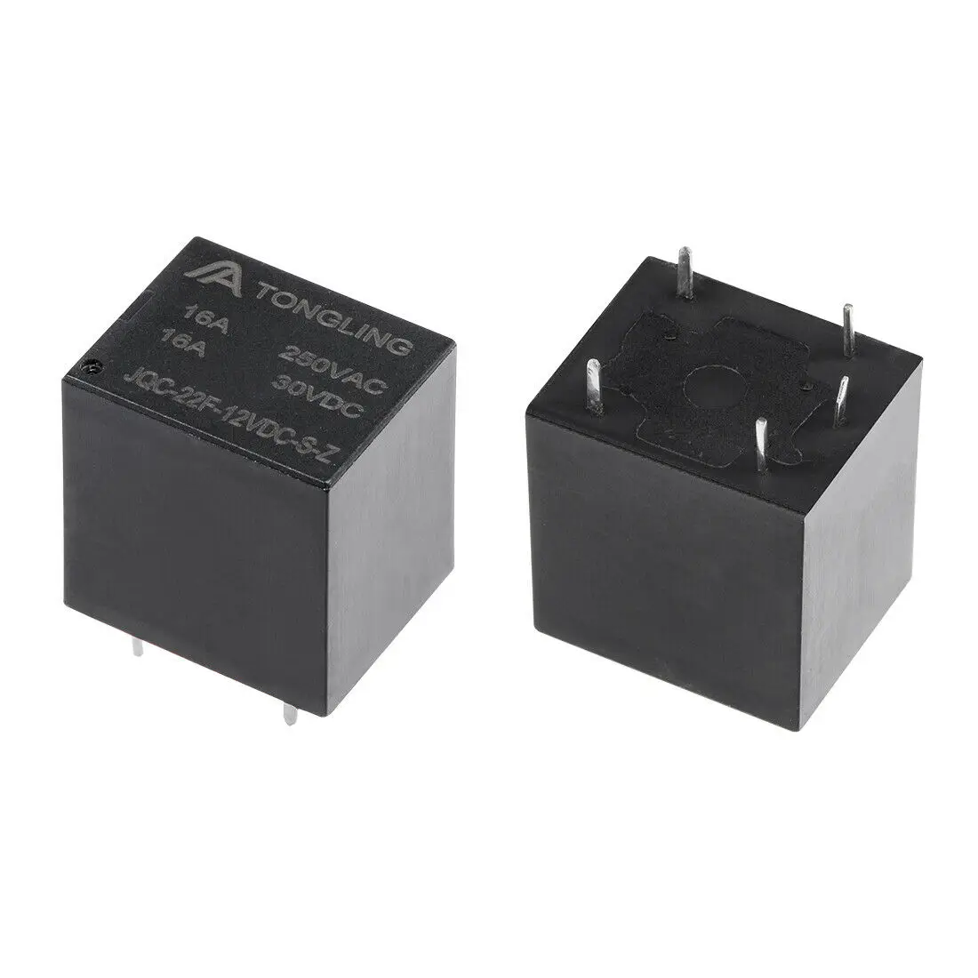 1 шт. DC 12V Катушка SPDT 5 Pin PCB электромагнитный Мощность реле NO + NC | Строительство и