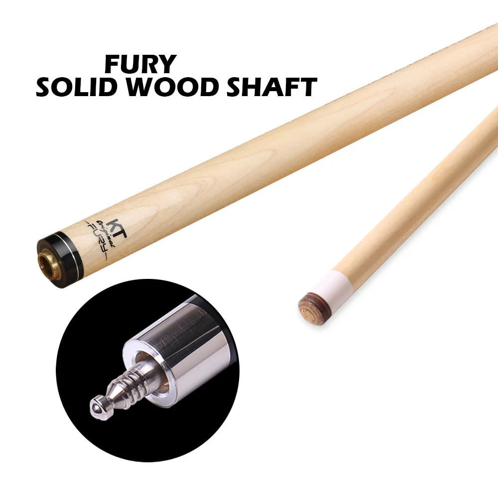 Solid-shaft FURY кий для пула бильярда комплект 11,75 мм/12,75 мм технология Tiger Tip 10 штук в 1 вал Billar Профессиональный Billiar tecnology - Цвет: Solid-shaft