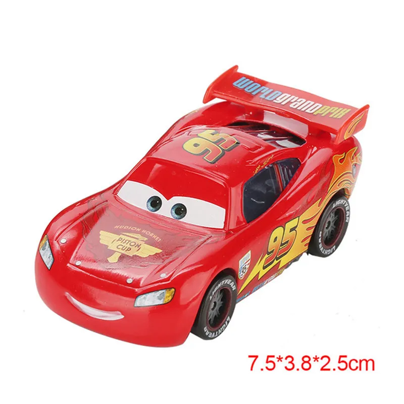 Disney Pixar машина 2 3 Lightning McQueen Mater Jackson Storm Ramirez 1:55 литой автомобиль металлический