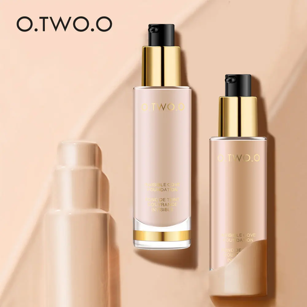 O.TWO.O 8 Colors Concealer Cosmetics Liquid Foundation Make Up Whitening Moisturizer Oil-control Waterproof Face Care Makeup |