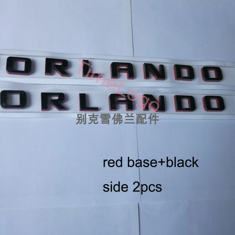 Эмблема Для Chevrolet ORLANDO Стайлинг автомобиля значок с боковым крылом багажника