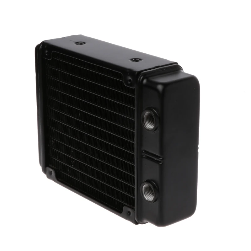 

C5AB 120mm Double-layer Aluminum Computer Radiator Water Cooler 24 Tube CPU Heat Sink