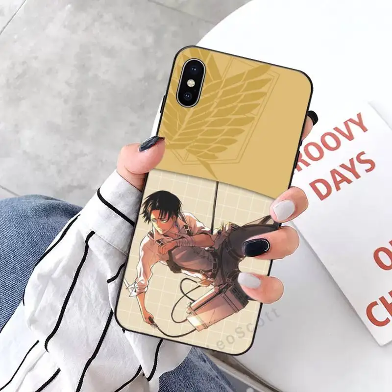

Anime attack on Titan Phone Cases for iPhone 11 12 mini pro XS MAX 8 7 6 6S Plus X 5S SE 2020 XR