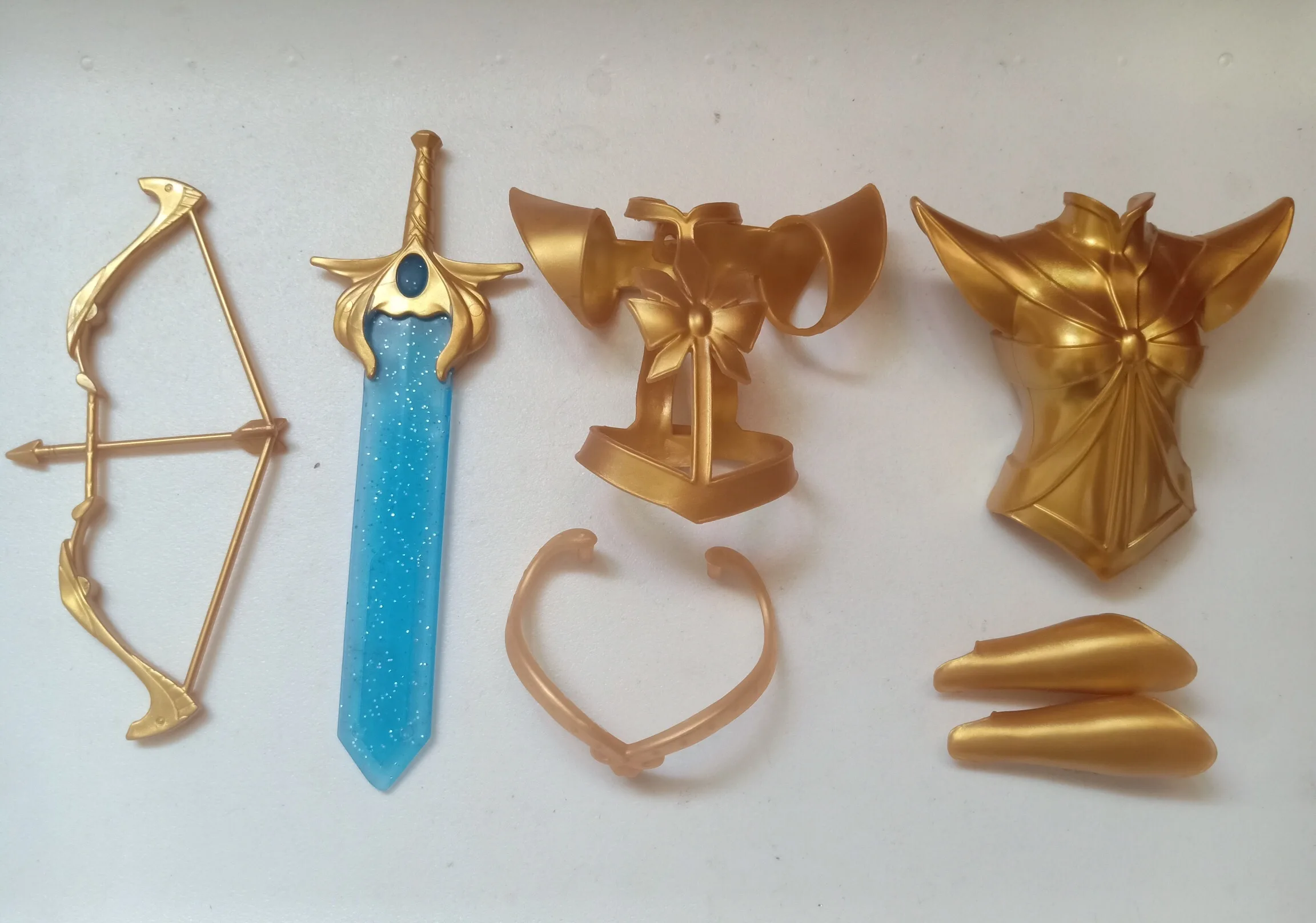 Оригинальный чудо кукла леди лук стрела меч 7 шт./компл. аксессуары для