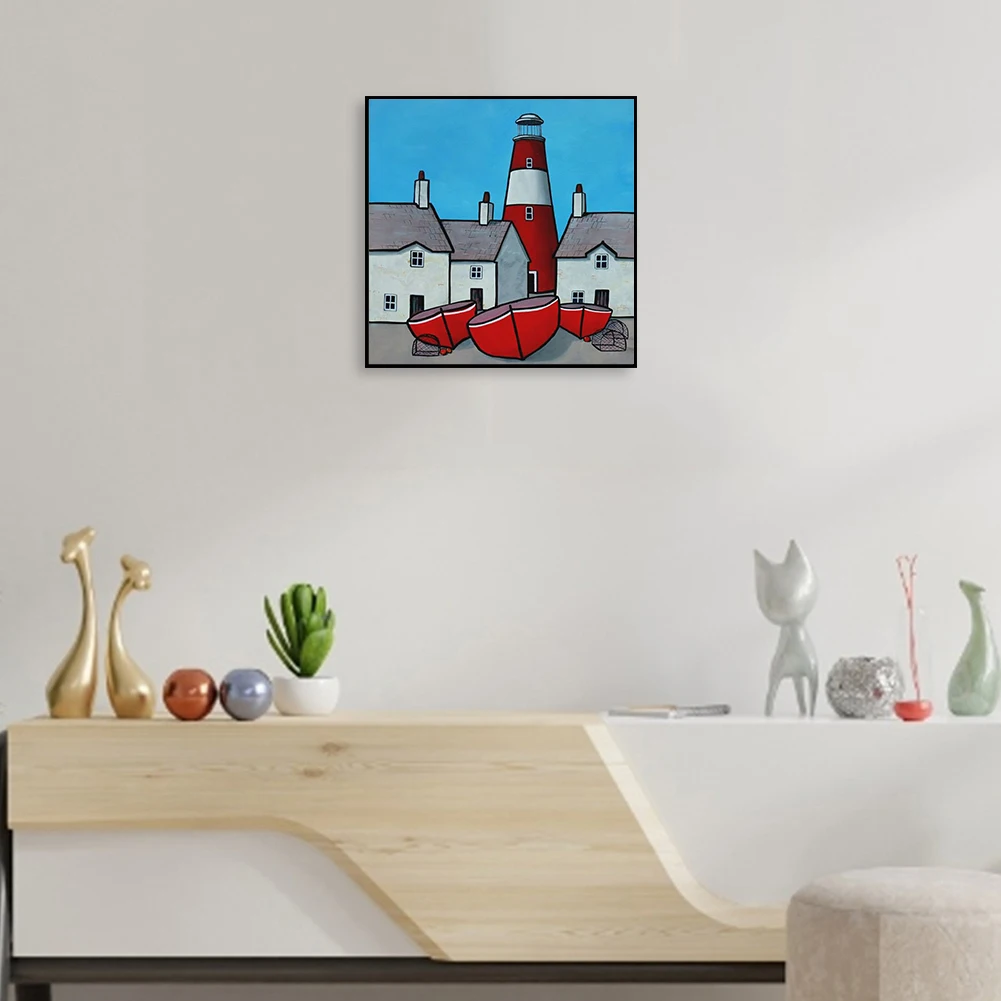 Eco-friendly Frameless Oil Painting by Number DIY Artwork for Beginner Hanging Handmade Picture Crafts | Дом и сад