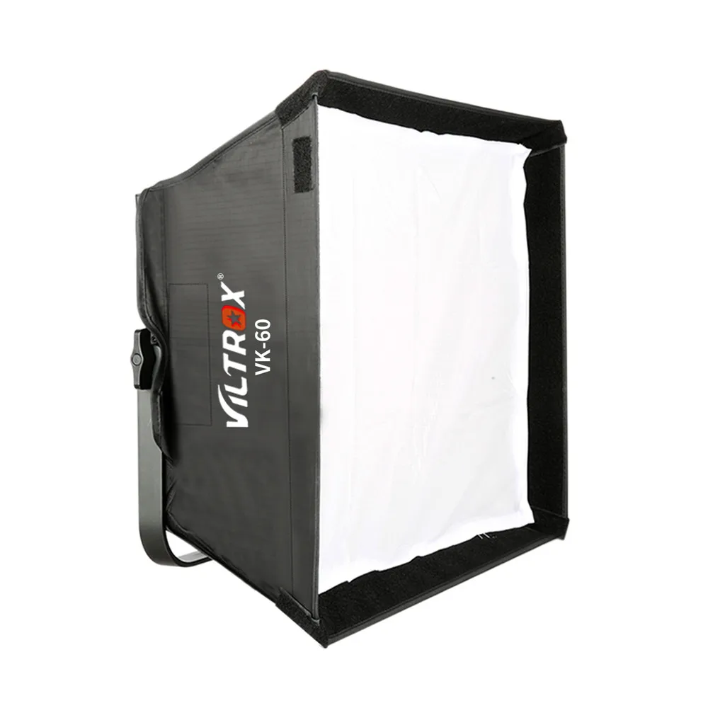 Viltrox VK-60 светодиодный вспышки для студийной фотосемки сложить открытый