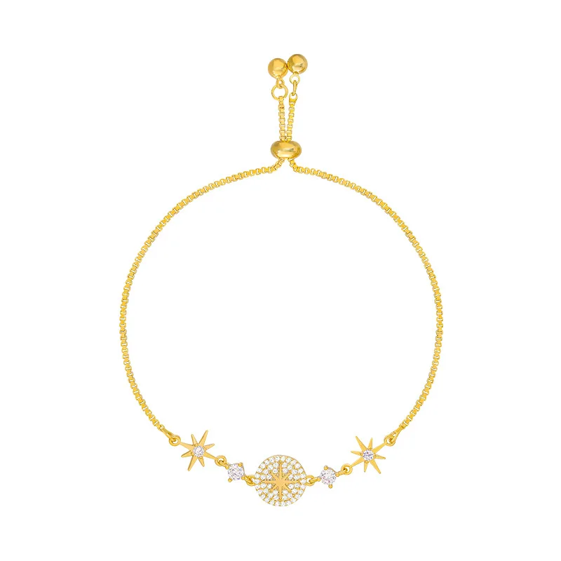 

RZ098 Mens Star Bracelet Ins Simple Trendy Net Red Bracelet Fashion Simple Bracelet Female
