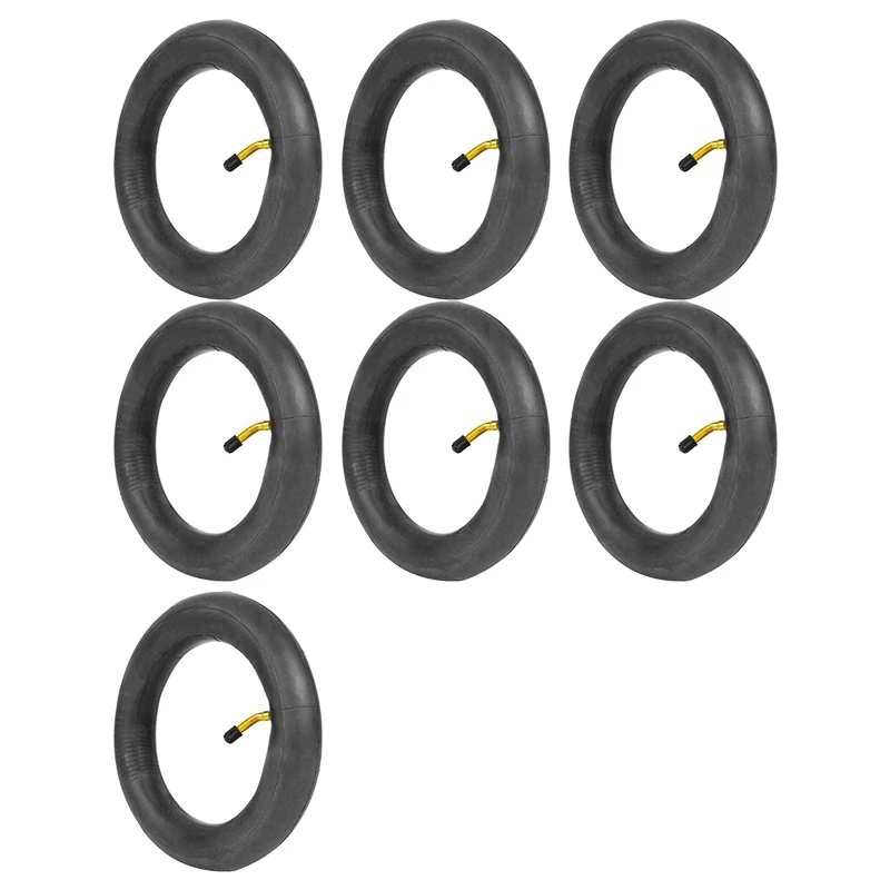 

7Pcs Scooter Inner Tube 8 1/2X2 Inner Tire for Inokim Light Electric Scooter Carriage Folding Bicycle Parts Curved Mouth