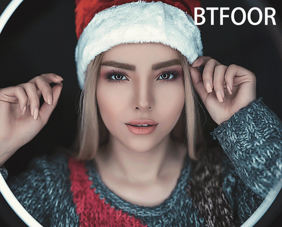 Фон для фотосъемки Led видео кольцевой светильник круг заполнить ing Камера