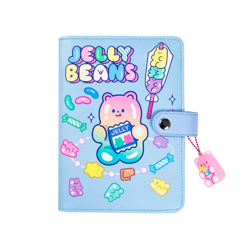 

Lucky Jelly Bear Colorful Cute Diary A6 Spiral Notebook 160P