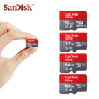 Карта памяти SanDisk Micro SD, usb карта флеш-памяти 128 Гб 64 ГБ 32 ГБ 16 ГБ 98 МБс. TF, класс 10