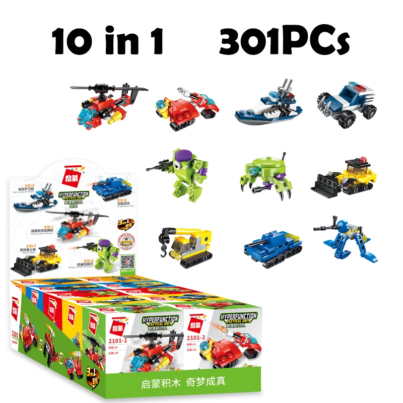 Высокотехнологичные строительные блоки HIPAC фигурки игрушки для детей набор