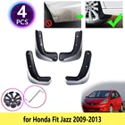 Брызговики для Honda Fit Jazz 2009, 2010, 2011, 2012, 2013, 4 шт.