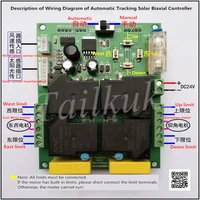 Solar Tracker Dual-axis Solar Tracker Controller Automatic Solar Tracking Systerm