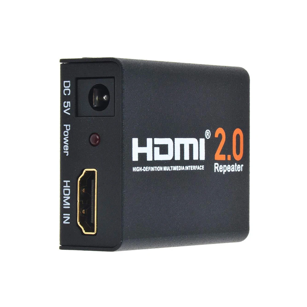 HDMI 2 0 сплиттер повторитель удлинитель Усилитель сигнала адаптер 4K 60HZ 2K 1080P HDCP для